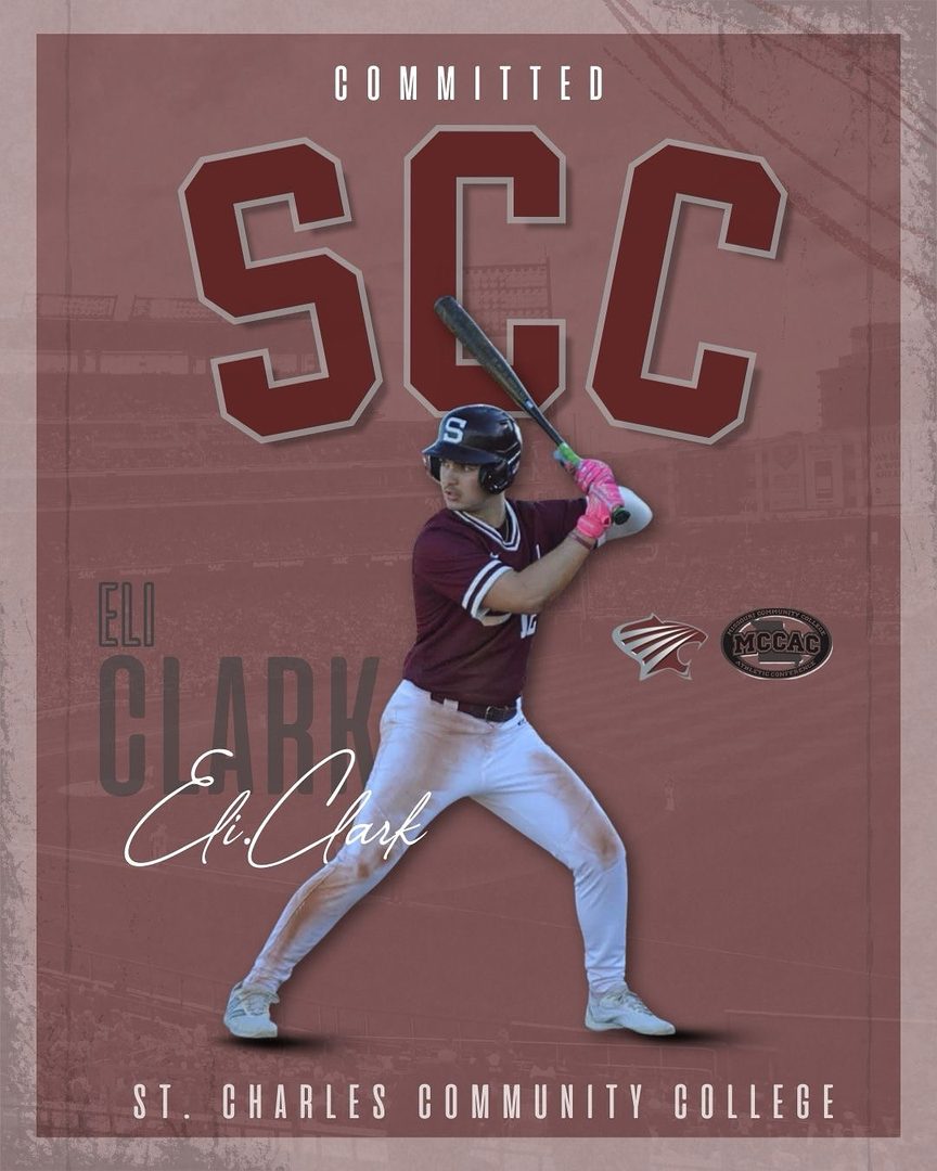 Eli Clark commits to St. Charles Community College
